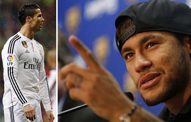 Ronaldo Harus Dihukum Berat atas Tindakannya, kata Neymar